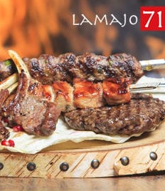 Сочный, ароматный шашлык и другие блюда с мангала от службы доставки «Lamajo71» со скидкой до 50%!