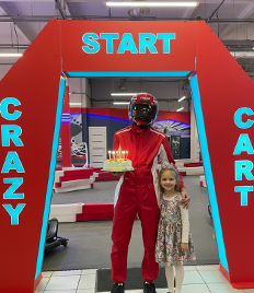 День рождения в «Crazy Cart»! Подарите незабываемый праздник Вашему ребёнку в дрифт-картинге со скидкой до 44%