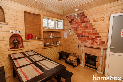 Комплекс «Русские бани на дровах» на ул. Панфиловцев со скидкой 50% Комплекс «Русские бани на дровах» на ул. Панфиловцев со скидкой 50%