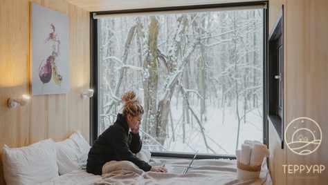 Незабываемый отдых в глэмпинге «Терруар»! Для Вас вкусные завтраки, посещение бани и банный чан со скидкой 50%